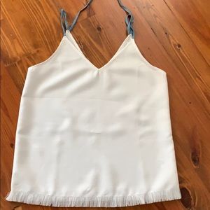 After Market white top, size small